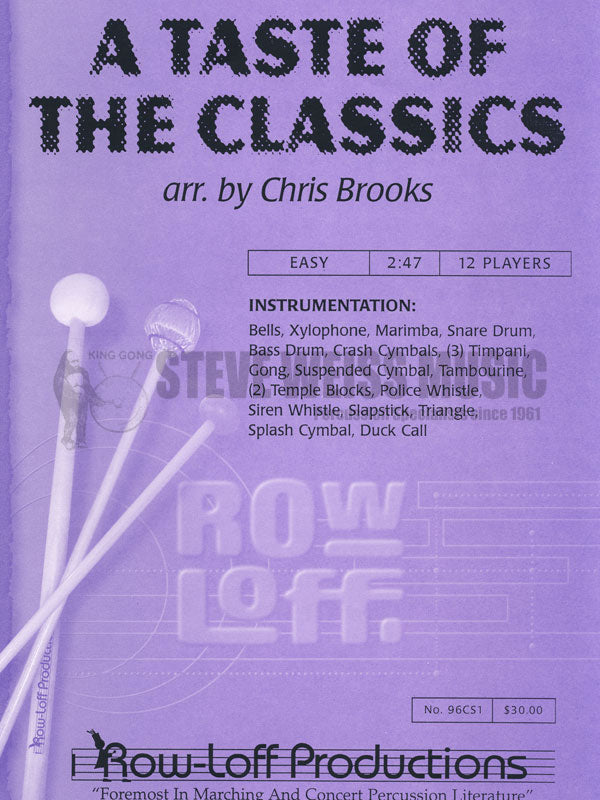 Brooks-Taste of the Classics, A (SP)-B/X/M/P