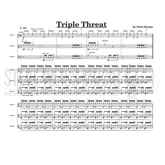 Brooks-Triple Threat (SP)-3 drumsets