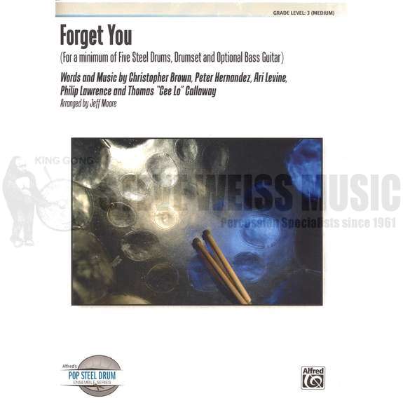 Brown/Hernandez-Forget You arr. Moore (SP)-Steel drs./DS/ opt. BGT