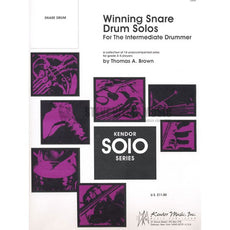 Brown, T.-Winning Snare Drum Solos (Intermediate)-SD