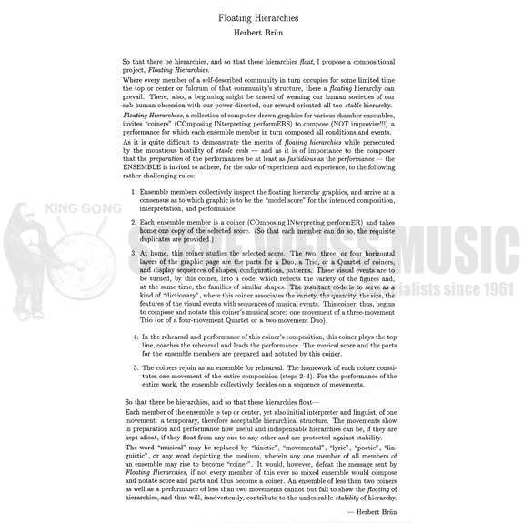 Brun-Floating Hierarchies Set 1: Trios-Indeterminate OS