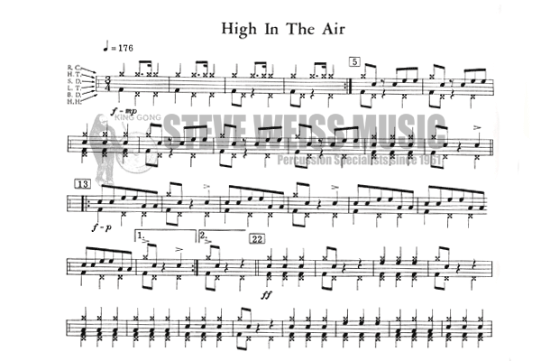 Burns/Feldstein-Drum Set Music