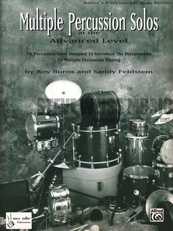 Burns/Feldstein-Multiple Percussion Solos at the Advanced Level