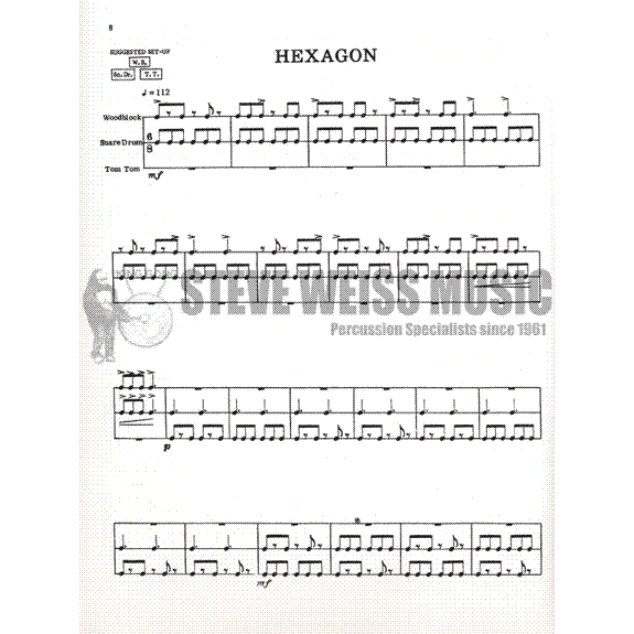Burns/Feldstein-Multiple Percussion Solos at the Intermediate Level