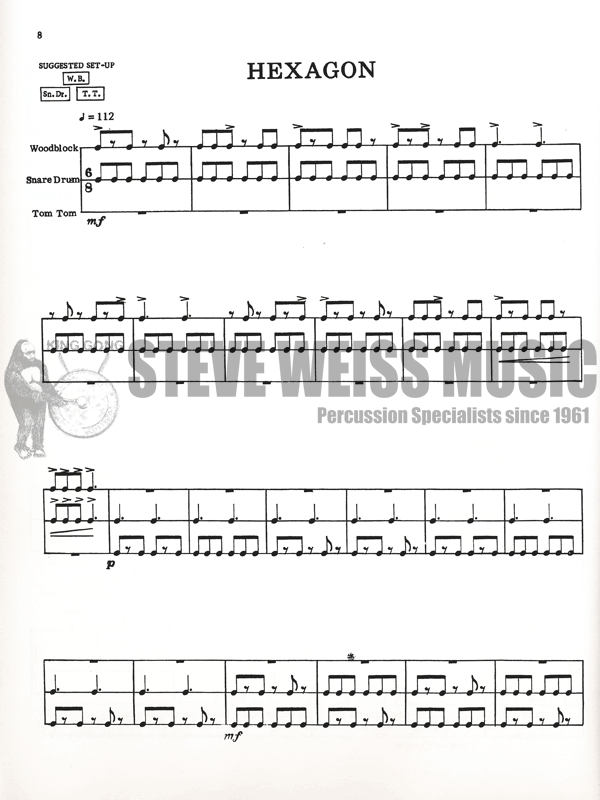 Burns/Feldstein-Multiple Percussion Solos at the Intermediate Level