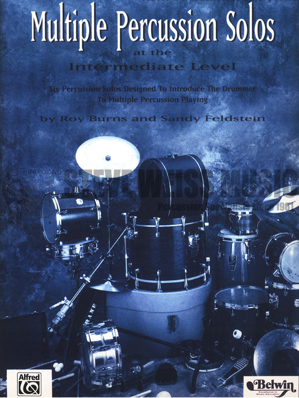 Burns/Feldstein-Multiple Percussion Solos at the Intermediate Level