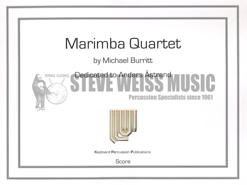 Burritt-Marimba Quartet (SP)-4M