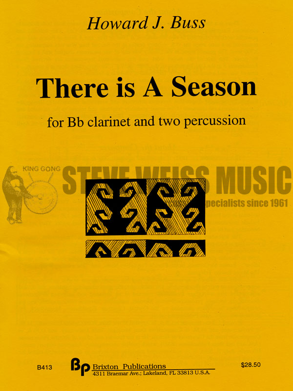 Buss-There is a Season (SP)-V/P/CL