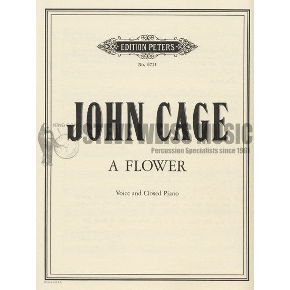 Cage-Flower, A (S-n2)