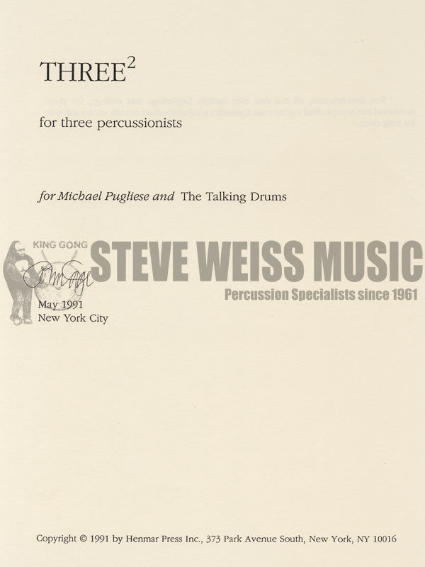 Cage-Three 2 (1991)(P)
