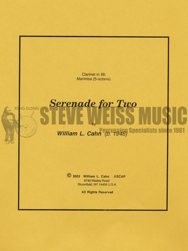 Cahn-Serenade for Two (2S)-M/CL
