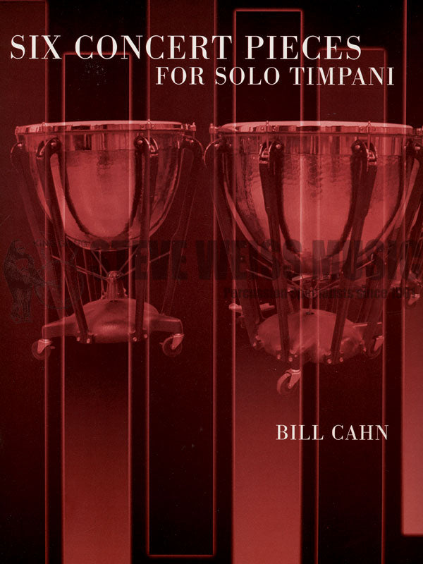 Cahn-Six Concert Pieces for Solo Timpani-3-6T