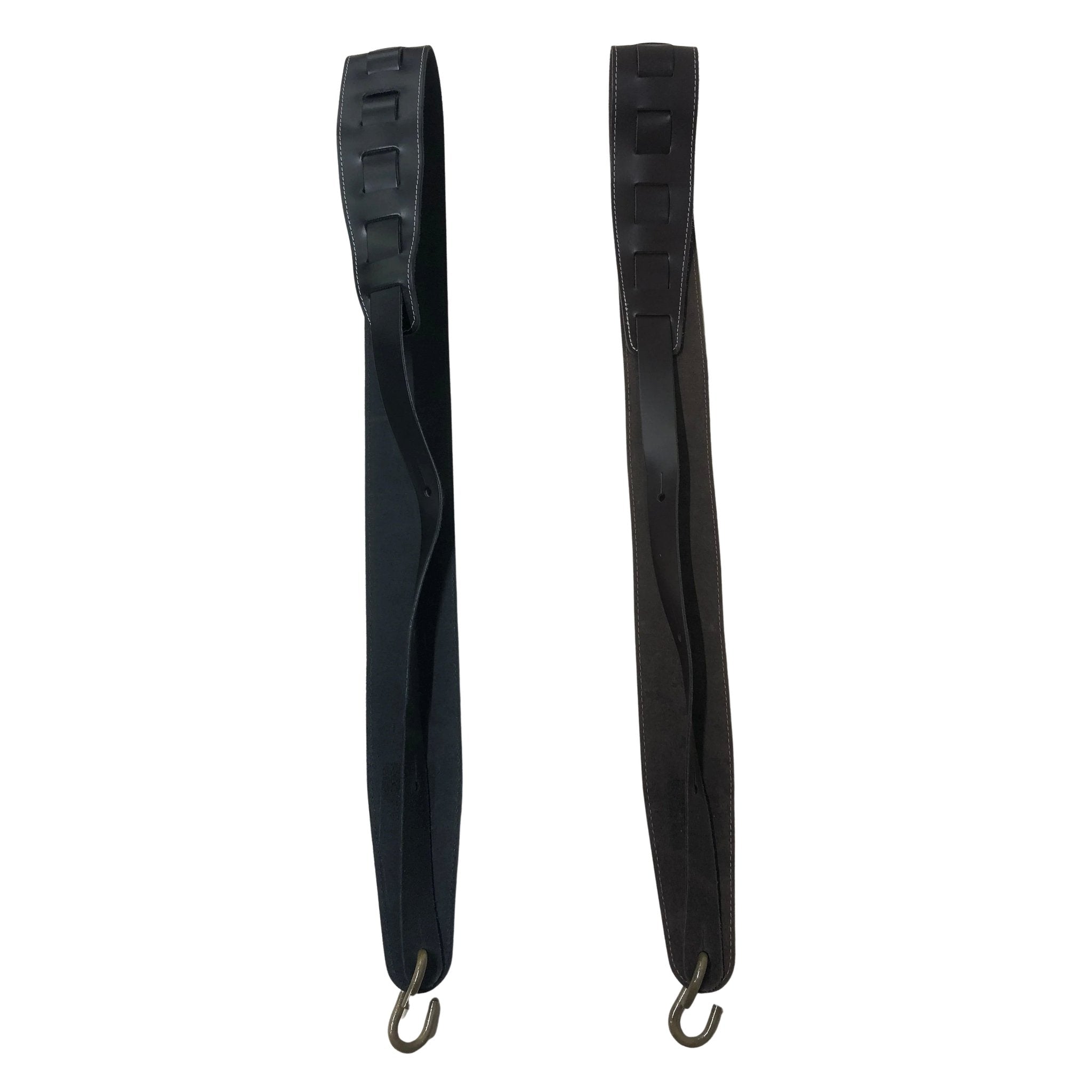 Calderwood Percussion Basic Leather Drum Sling - Black SLNG-BSC-BLK