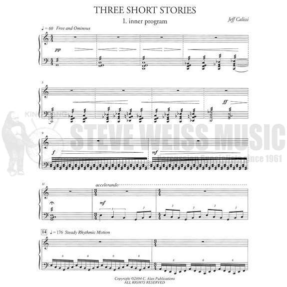 Calissi-Three Short Stories-M (5 octave)