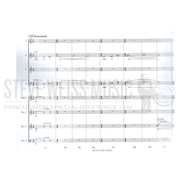Campbell-Into the Void (SP)-B/2V/C/Cro./M/P/SATB Choir