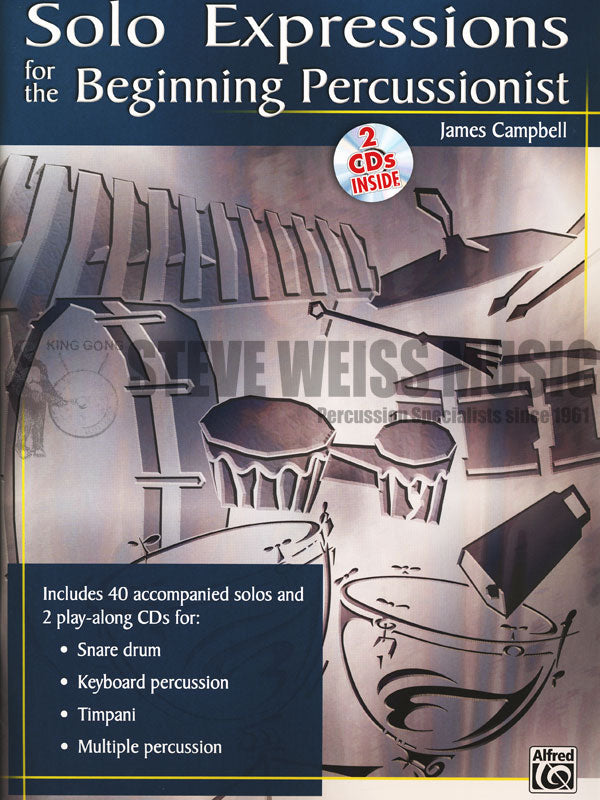 Campbell-Solo Expressions for the Beginning Percussionist (CD)
