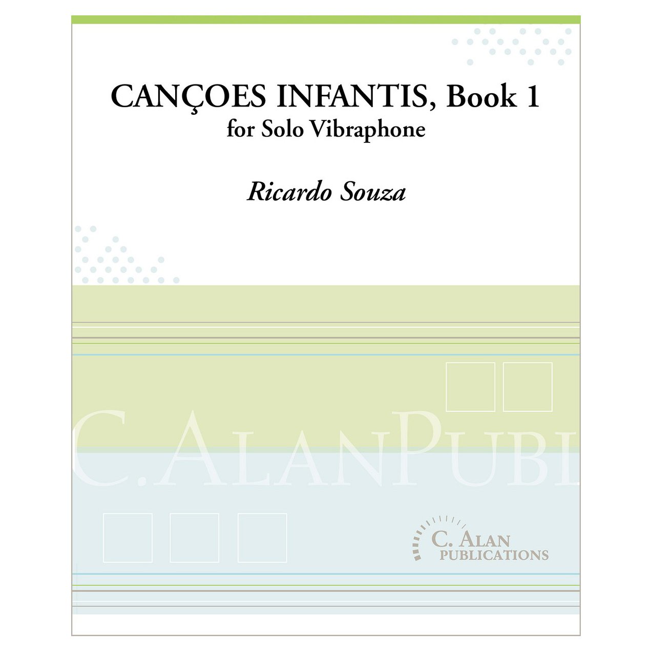 Cancoes Infantis vibraphone solo by ricardo souza cover page