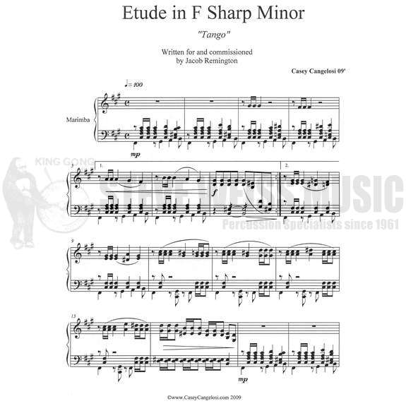 Cangelosi-Etude in F Sharp minor-M