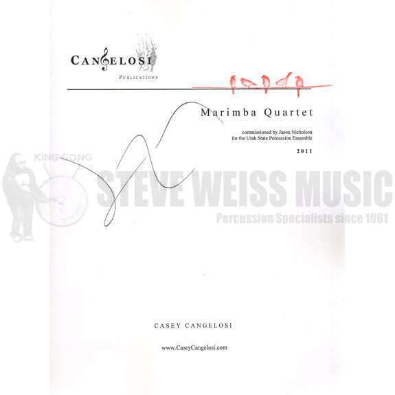 Cangelosi-Marimba Quartet (SP)-4M