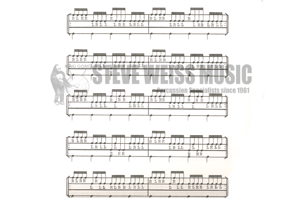 Capozzoli-Around the Drums with Paradiddles