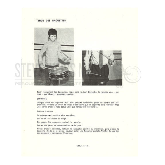 Cavaille-Rythmes and Percussions (French Text)