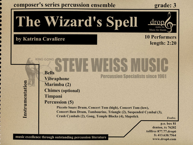 Cavaliere-Wizard's Spell (SP)-B/V/opt. C/2M/2T/P