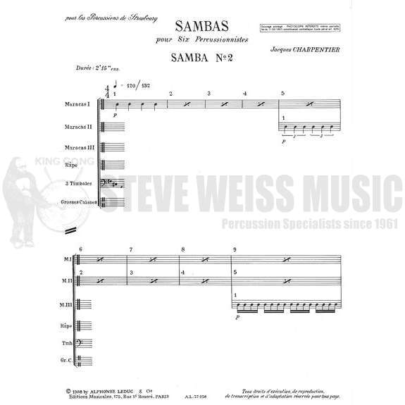 Charpentier-Sambas (No. 2)(SP)