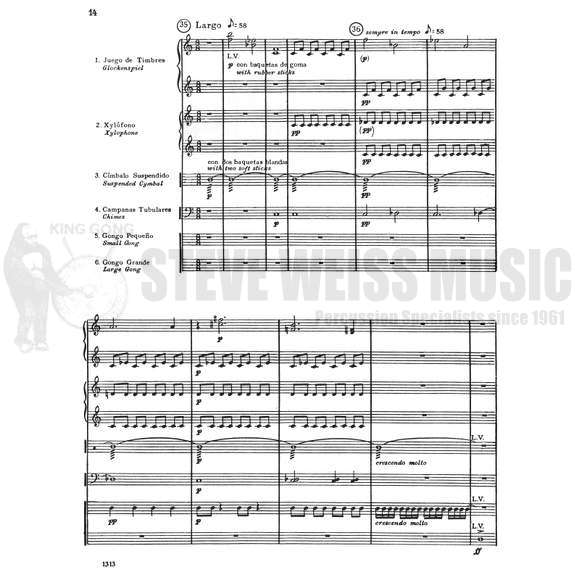 Chavez-Toccata for Percussion (SP)