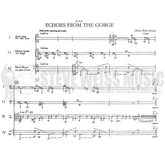 Chou-Echoes From The Gorge (S)-P