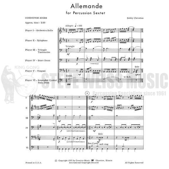 Christian-Allemande(SP)