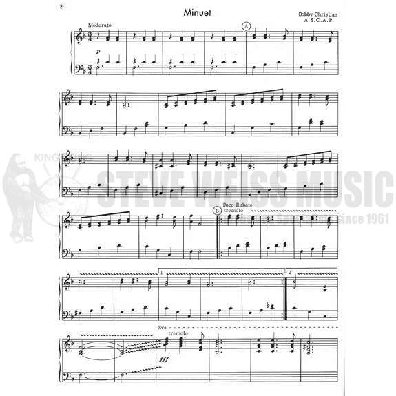 Christian-Contemporary Marimba Solos Bk. 3