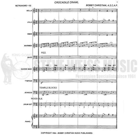 Christian-Crocodile Crawl (SP)-B/V/X/M/2T/P/PN/GT/CB