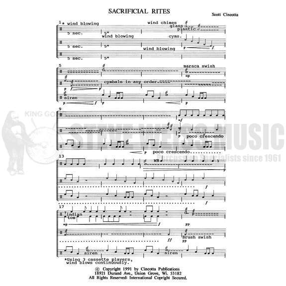 Cincotta-Sacrificial Rites (SP)-P