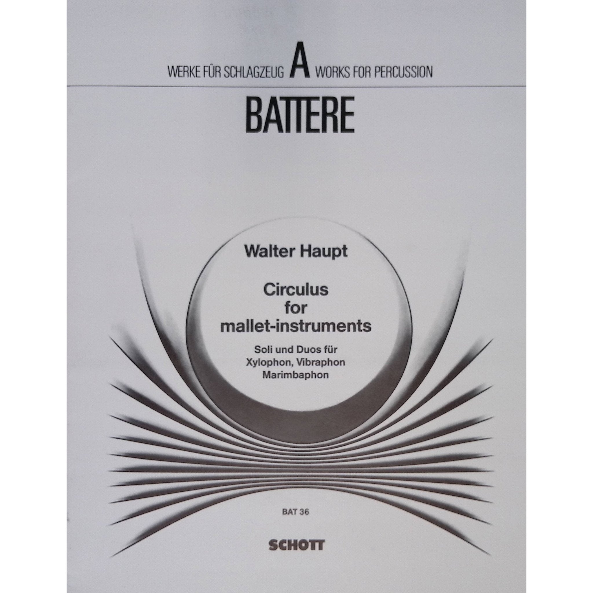 Circulus For Mallet Instruments by Walter Haupt