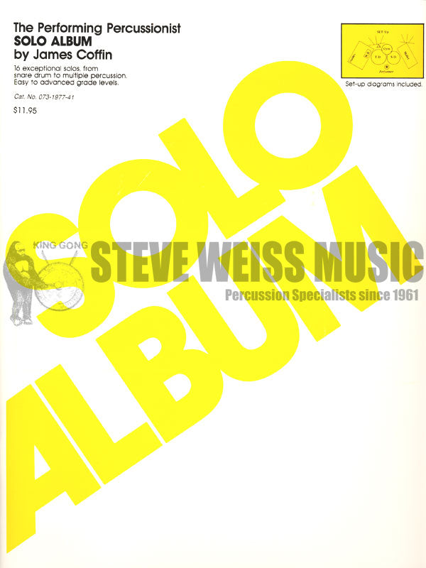 Coffin-The Performing Percussionist: Solo Album