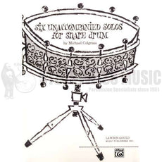 Colgrass-Six Unaccompanied Solos for Snare Drum
