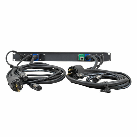 Conquest Sound Custom Steve Weiss XLR and Powercon Quick Connect Panel
