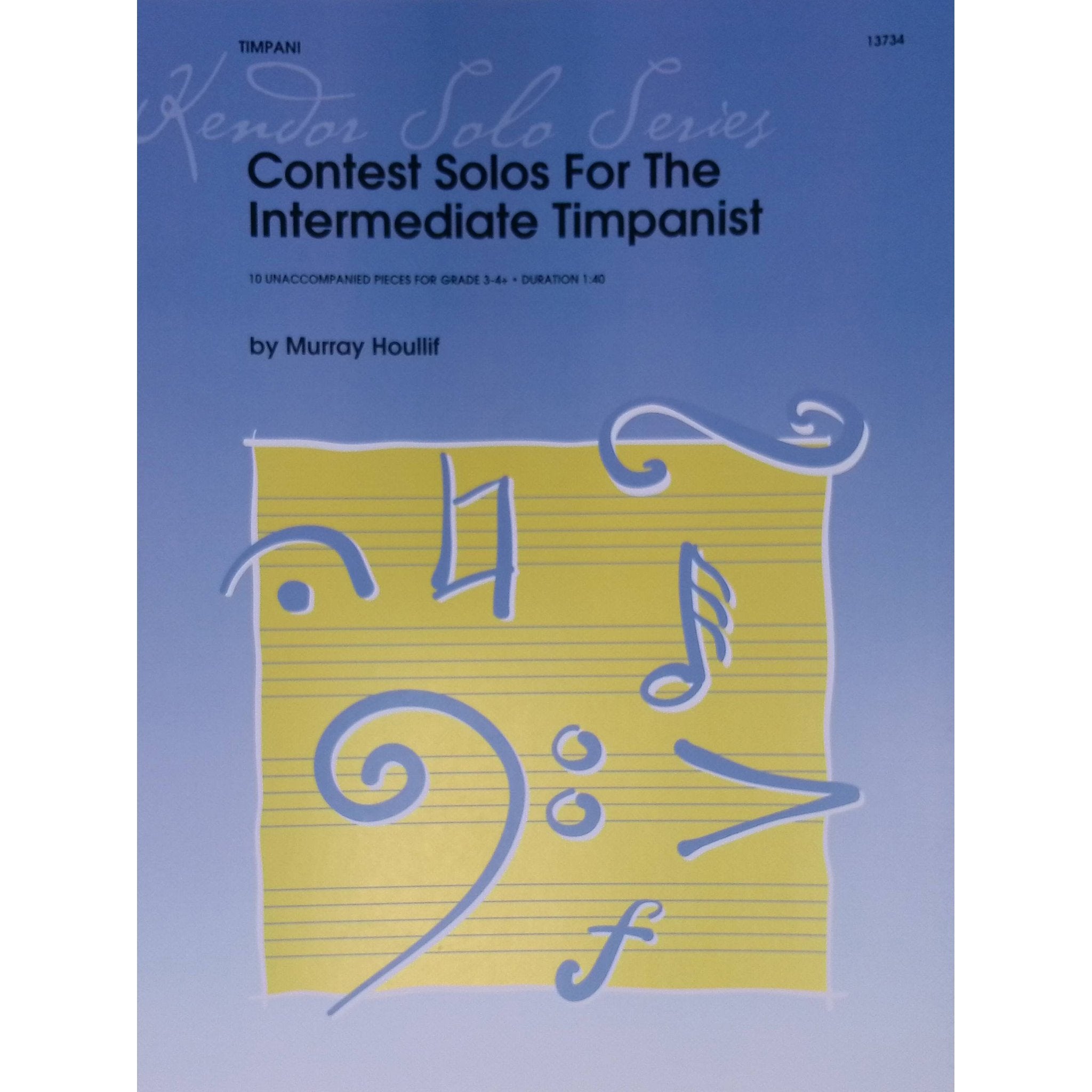 Contest Solos For The Intermediate Timpanist by Murray Houllif