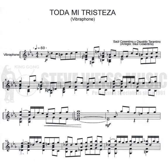 Cosentino/Tarantino-Toda Mi Tristeza-V