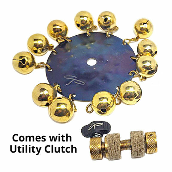 Creative Percussion Jingle Bell Ring with Utility Clutch
