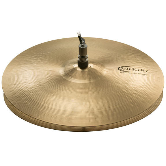 Crescent 14" Hammertone Hi-Hat Cymbals