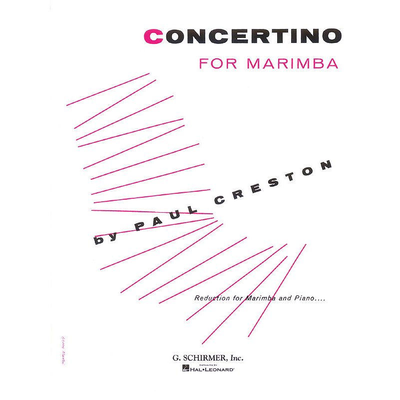 Creston-Concertino for Marimba (SP)-M/PN Red.