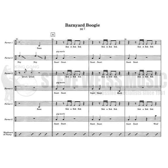 Crockarell-Barnyard Boogie (SP)-Barnyard sounds/opt. washboard