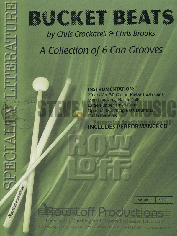 Crockarell/Brooks-Bucket Beats (SP)-trash cans/buckets