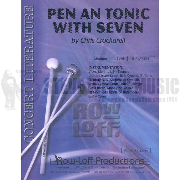 Crockarell-Pen An Tonic With Seven (SP)-V/M/4T/P