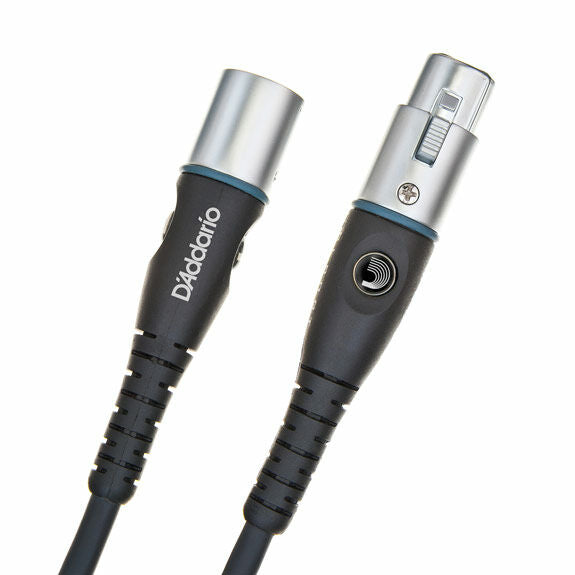 D'Addario 10' Custom Series Microphone/Powered Speaker Cable - XLR (F) - XLR (M)