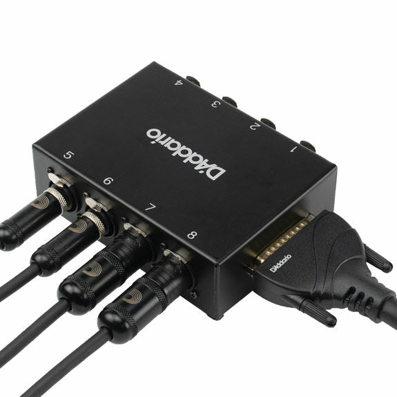 D’Addario 8 Channel Modular Snake System Stage Box