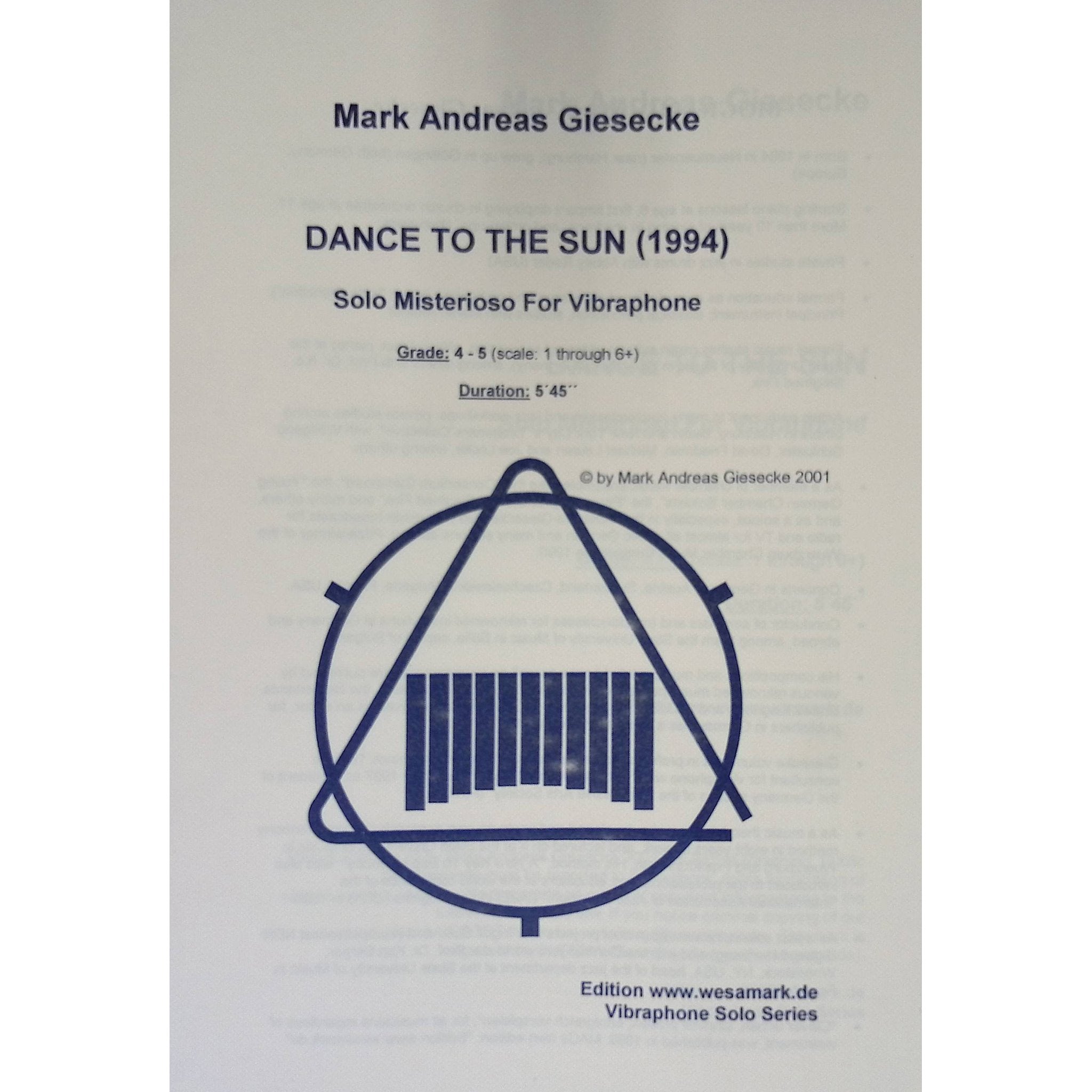 Dance To The Sun by Mark Andreas Giesecke