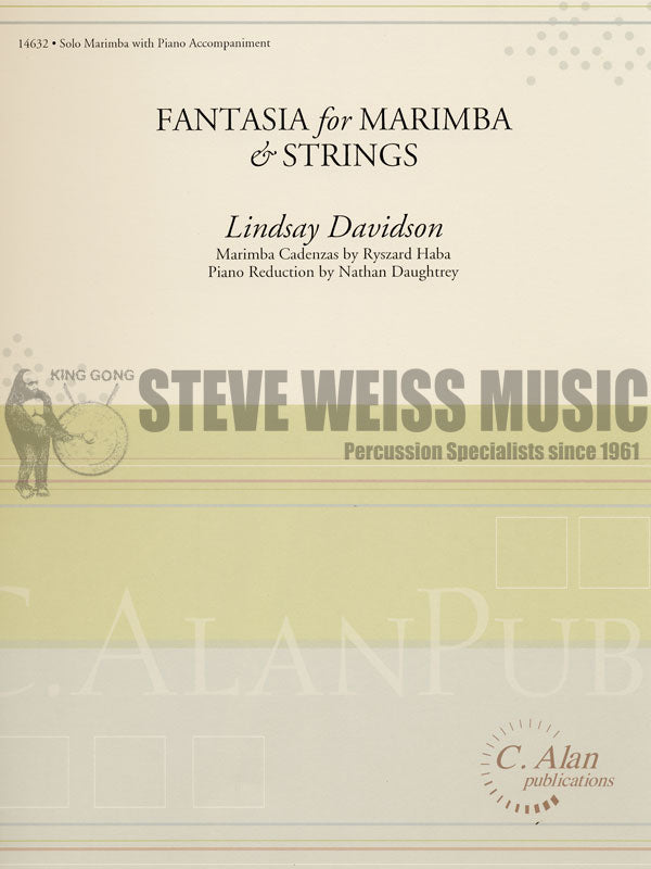 Davidson-Fantasia for Marimba and Strings (Piano red.)- M/PN