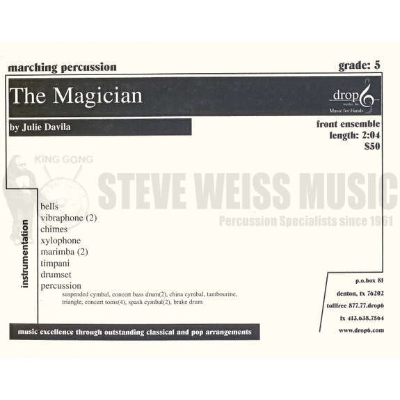 Davila-Magician, The (SP)-B/2V/C/X/2M/4T/P